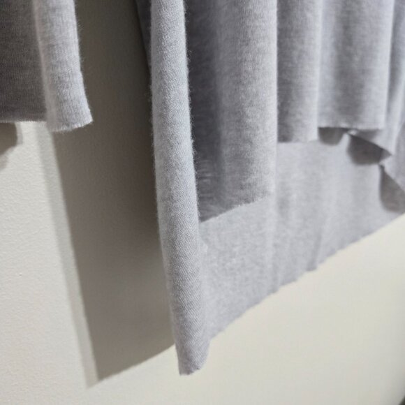 COS Oversized Gray Wool Blend T-shirt Size M - Picture 5 of 9